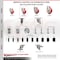 Service Caster 3.5 Inch 316SS Red Polyurethane Swivel 1 Inch Expanding Stem Caster Set SCC-SS316EX20S3514-PPUB-RED-1-4 - alternate 4